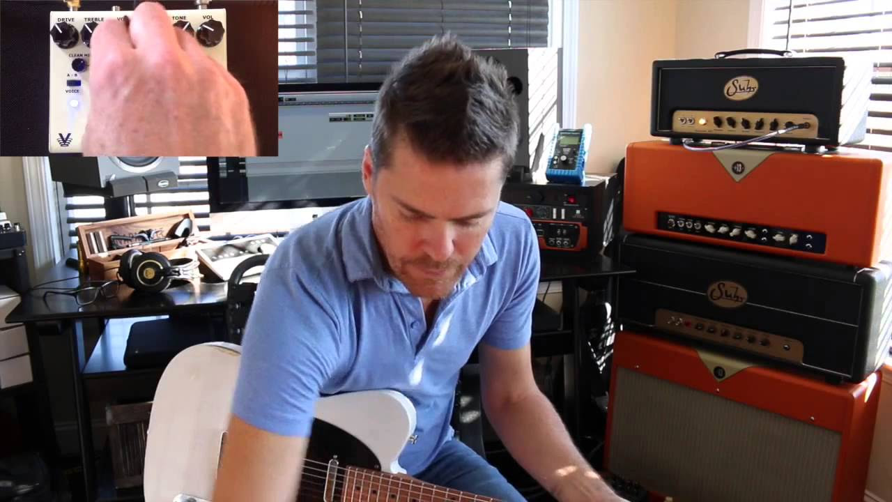 Truetone (Visual Sound) Route 66 American Overdrive Demo by Shawn