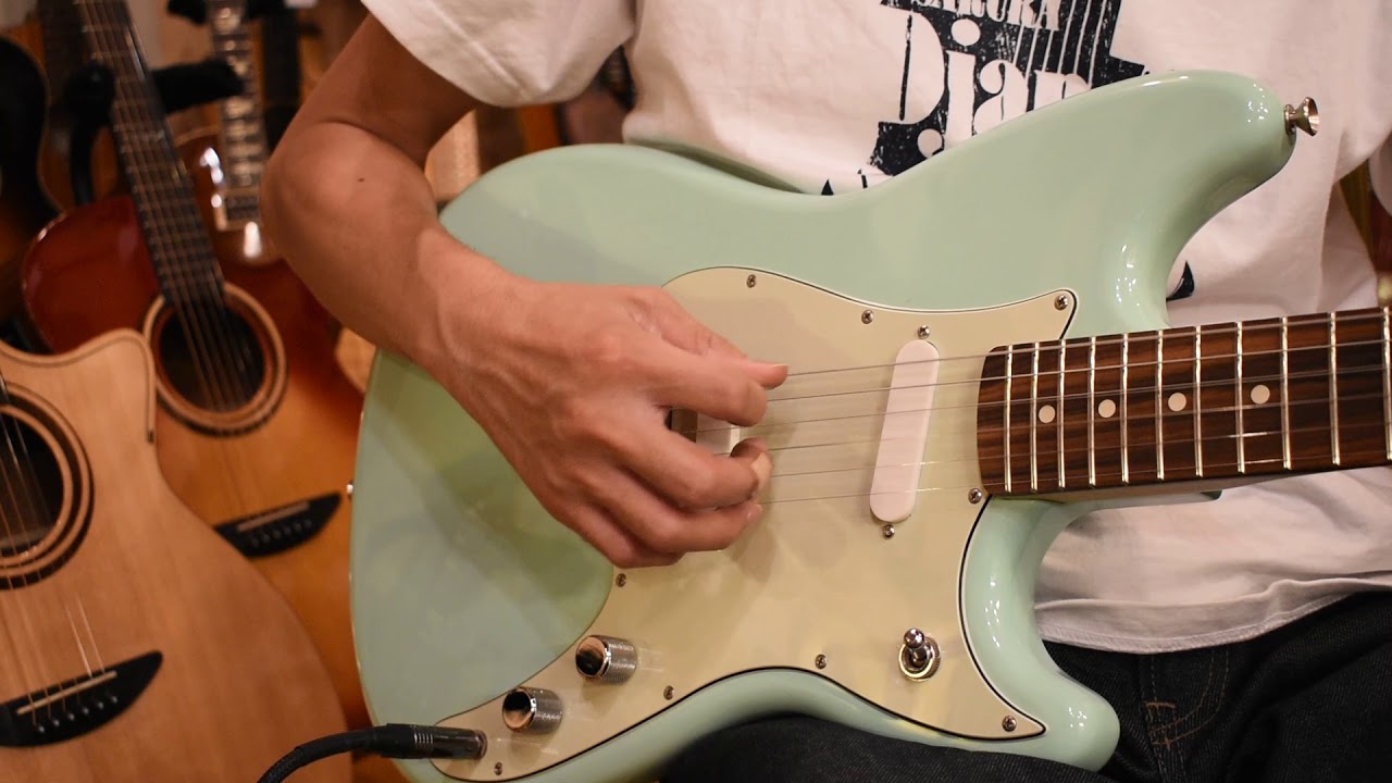 Fender Duo Sonic PF Surf Green - guitarshoptantan （ギターショップ