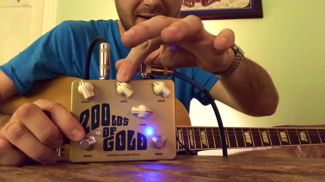 Testing Lovepedal Englishwoman - YouTube