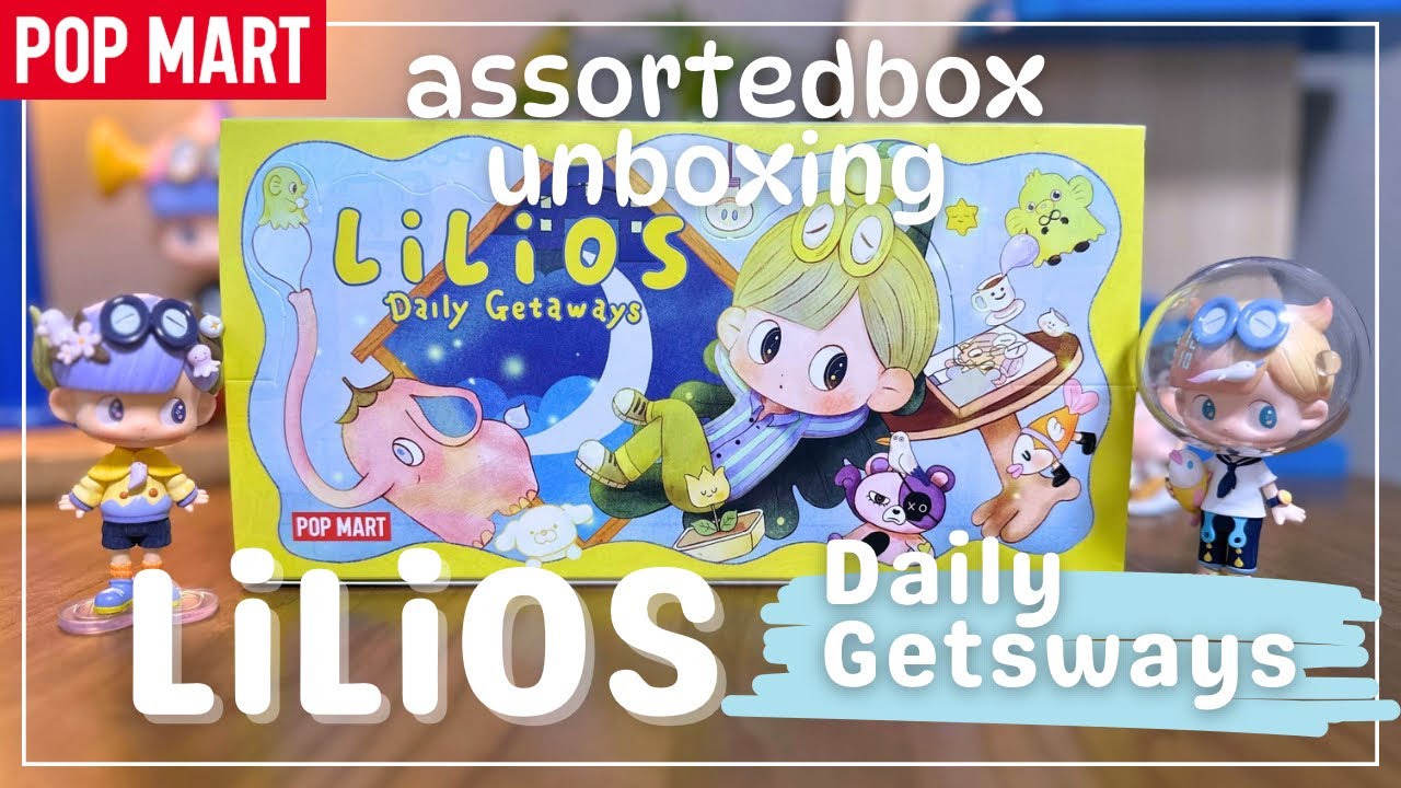 POPMART】開封動画LiLiOS city wild boy - YouTube
