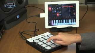 IK Multimedia iRig PADS Portable MIDI Groove Controller | Sweetwater