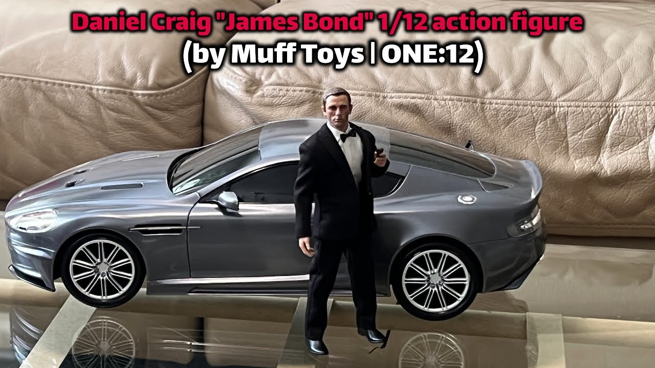 Daniel Craig 'James Bond' 1/12 action figure (by Muff Toys | ONE
