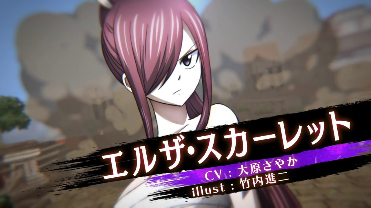 フェアリーテイル×ソルゼロ】キャラクター紹介PV「エルザ