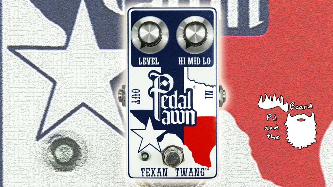 The Pedal Pawn Texan Twang - Kick your amp in the tubes! - YouTube