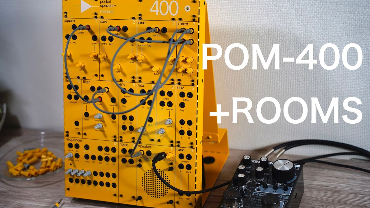 Teenage Engineering POM-400 + DEATH BY AUDIO ROOMS | First contact
