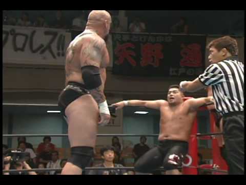 2006.07.02 GIANT BARNARD & TRAVIS TOMKO vsYANO & ISHII - YouTube