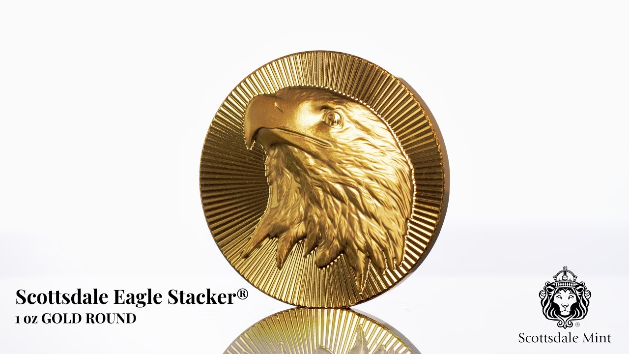 Scottsdale Eagle Stacker® 1 oz Gold Round | Scottsdale Mint