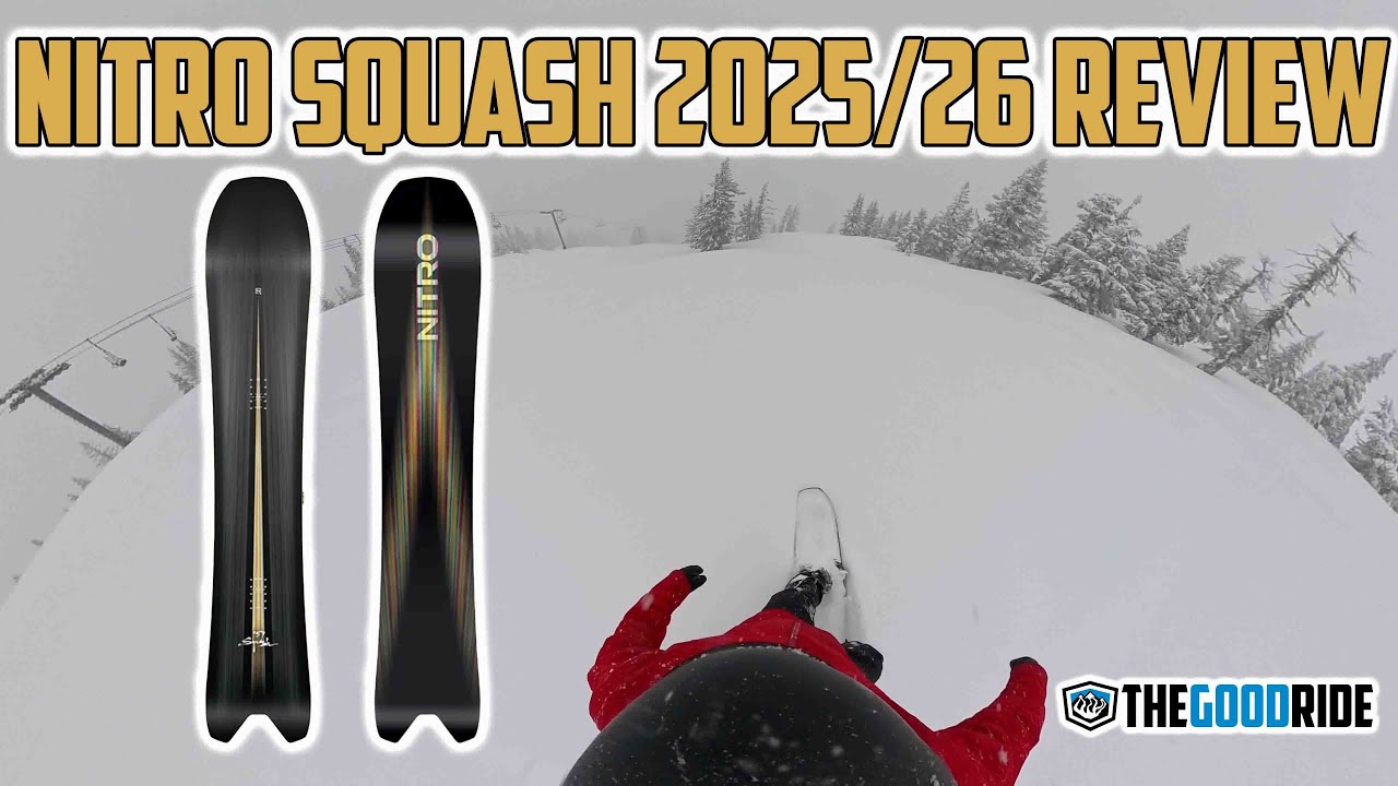Nitro Squash 2018-2026 Snowboard Review (with video)