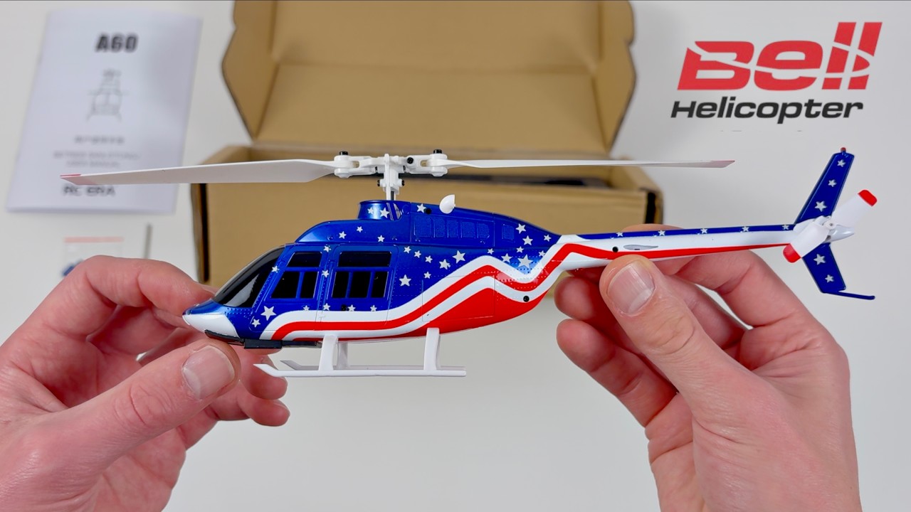 Bell 206 JetRanger | Unboxing & Maiden Flights | RC ERA A60 - YouTube