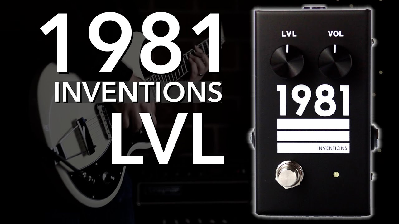 1981 Inventions / LVL =Booster / Overdrive= ｜ SMITHS Digital