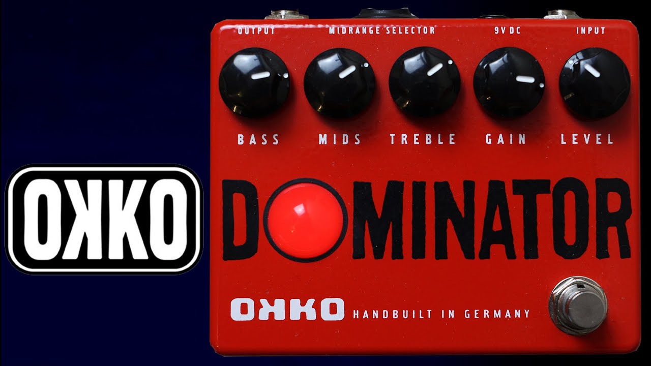 Okko Dominator High Gain Distortion Pedal Demo - YouTube