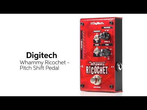 DigiTech Whammy Ricochet Pitch Shift Pedal Demo by Sweetwater