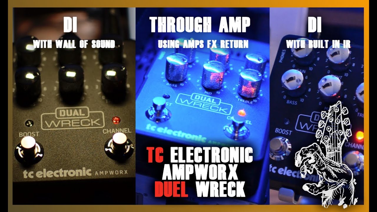 TC electronic ampworx duel wreck, A RECTIFIER in your gig bag