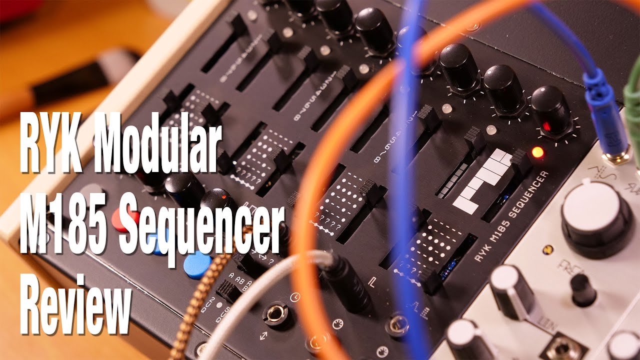 RYK Modular M185 Sequencer Review - YouTube