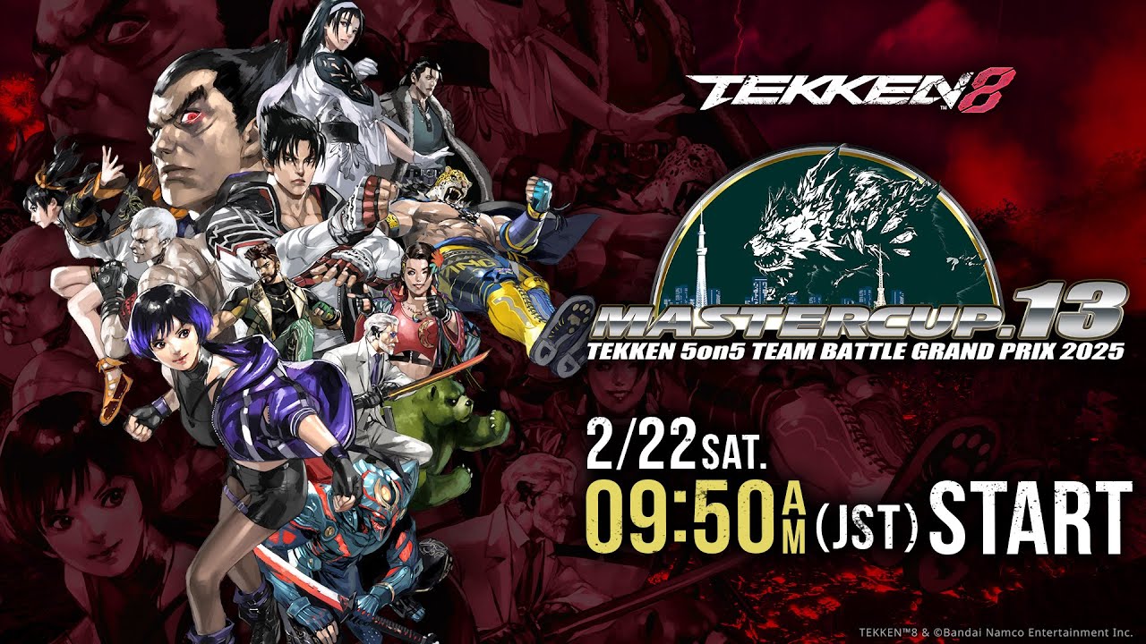 世界最高峰5on5大会/#鉄拳8】MASTERCUP.13 - YouTube