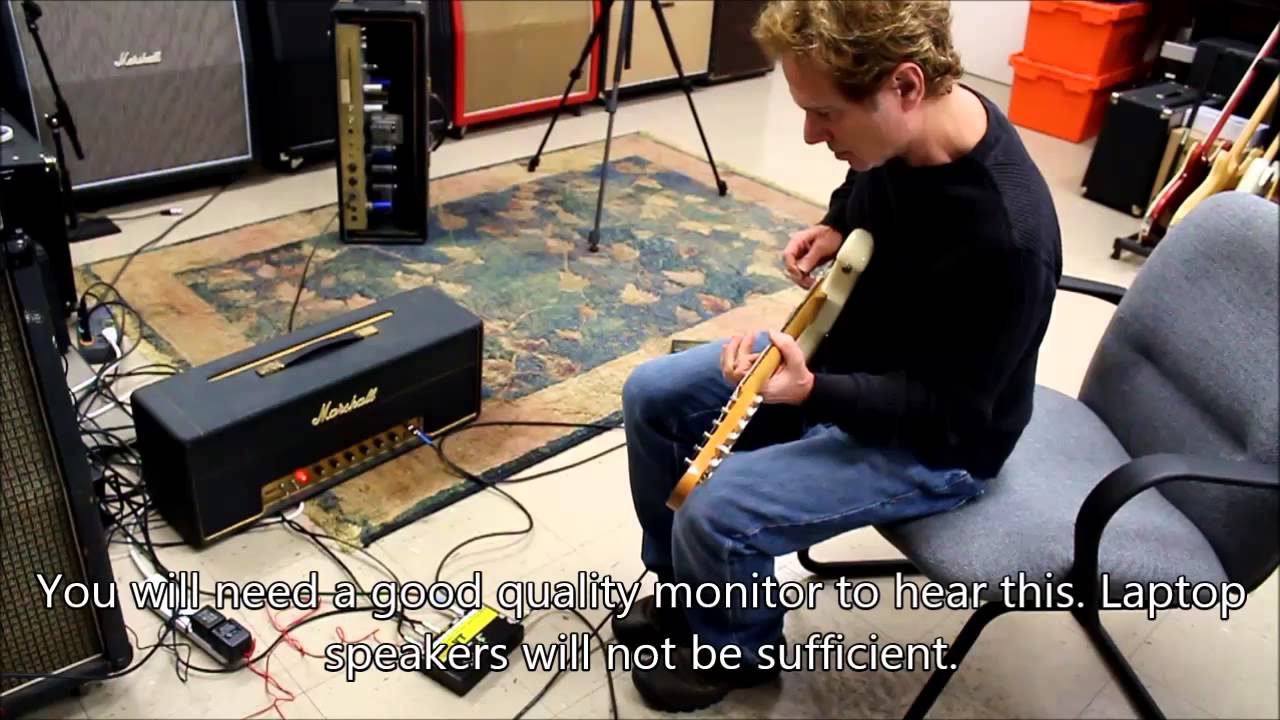 Tech 21 Hot-Rod Plexi pedal comparison #2 with '68 Plexi head