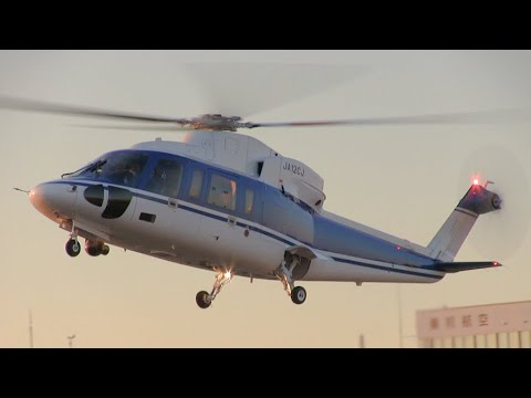 First-Air-Transport Helicopter Sikorsky S-76C JA12CJ Approach to