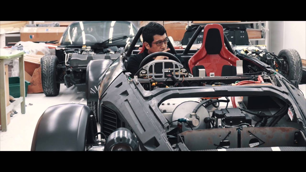 KEN OKUYAMA CARS 2015 - kode9 Spyder making & running - YouTube