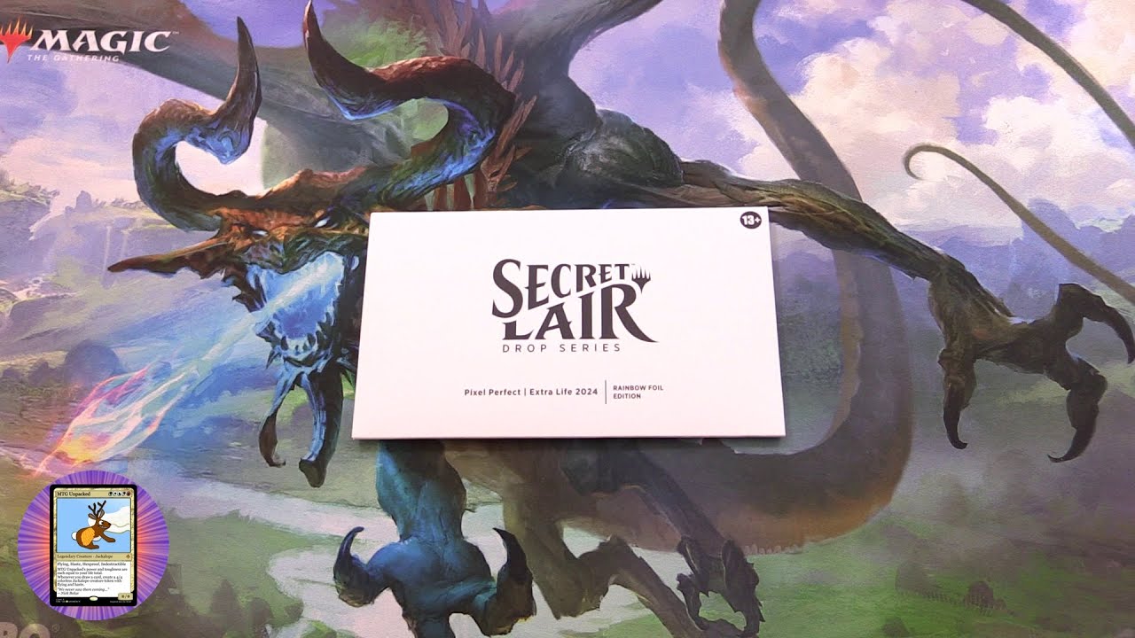 MTG Secret Lair: Pixel Perfect | Extra Life 2024 Unboxed - YouTube
