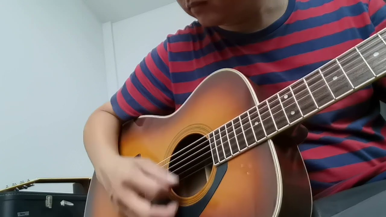 Yamaha FS-325TBS สี Tobacco sunburst Om style: รีวิว - YouTube