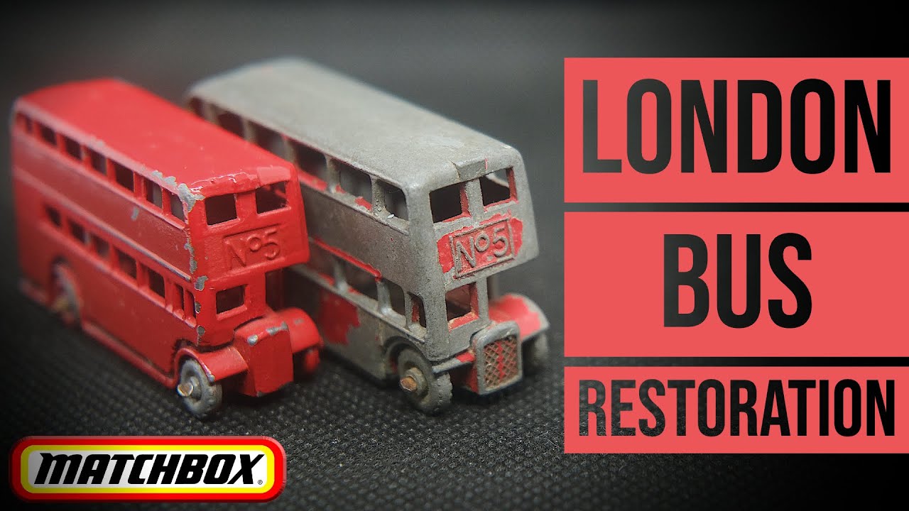 MATCHBOX restoration: 5A & 5B London Bus - YouTube