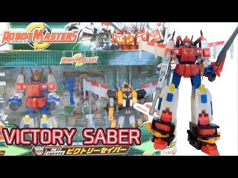 Star Saber and Victory Leo combine! Robot Masters version of
