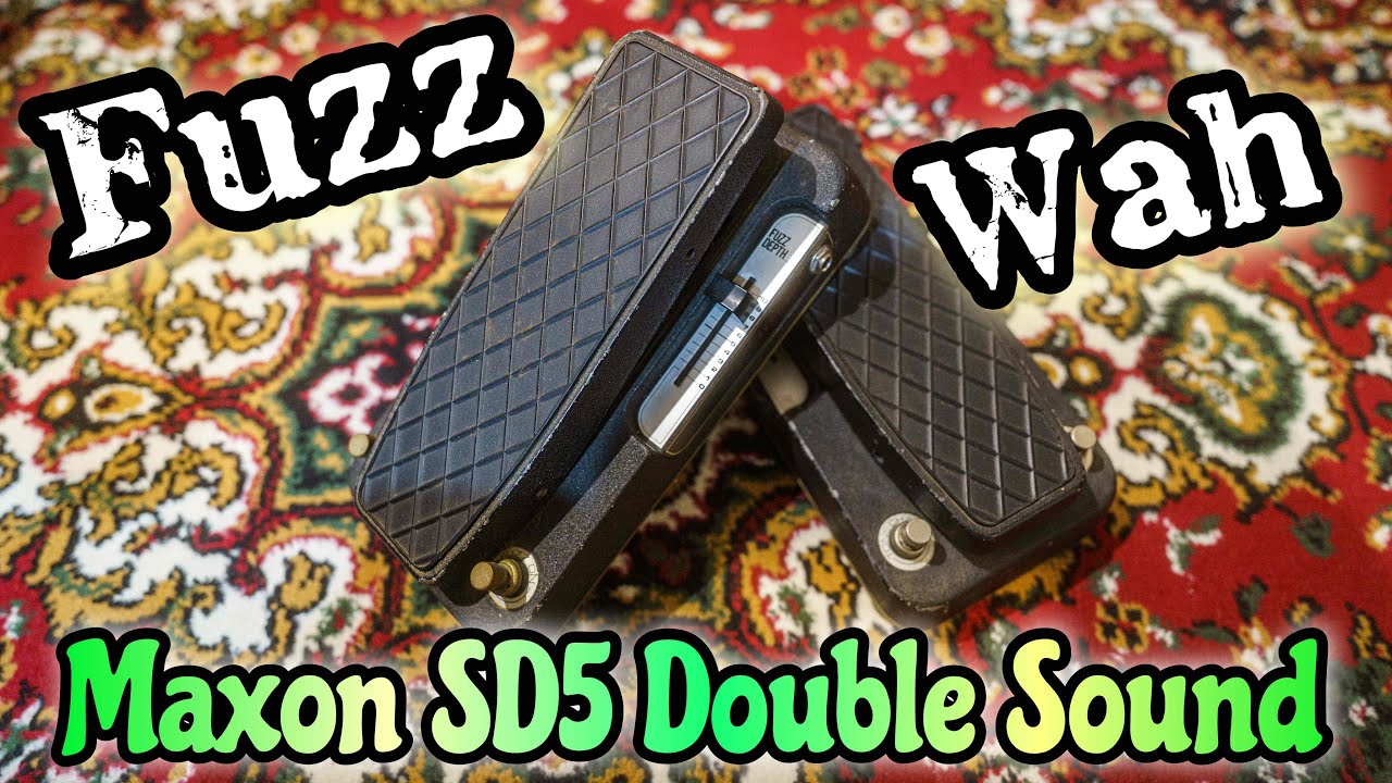 実験】ワウファズペダル2台掛け・ヴィンテージペダル・Maxon SD5