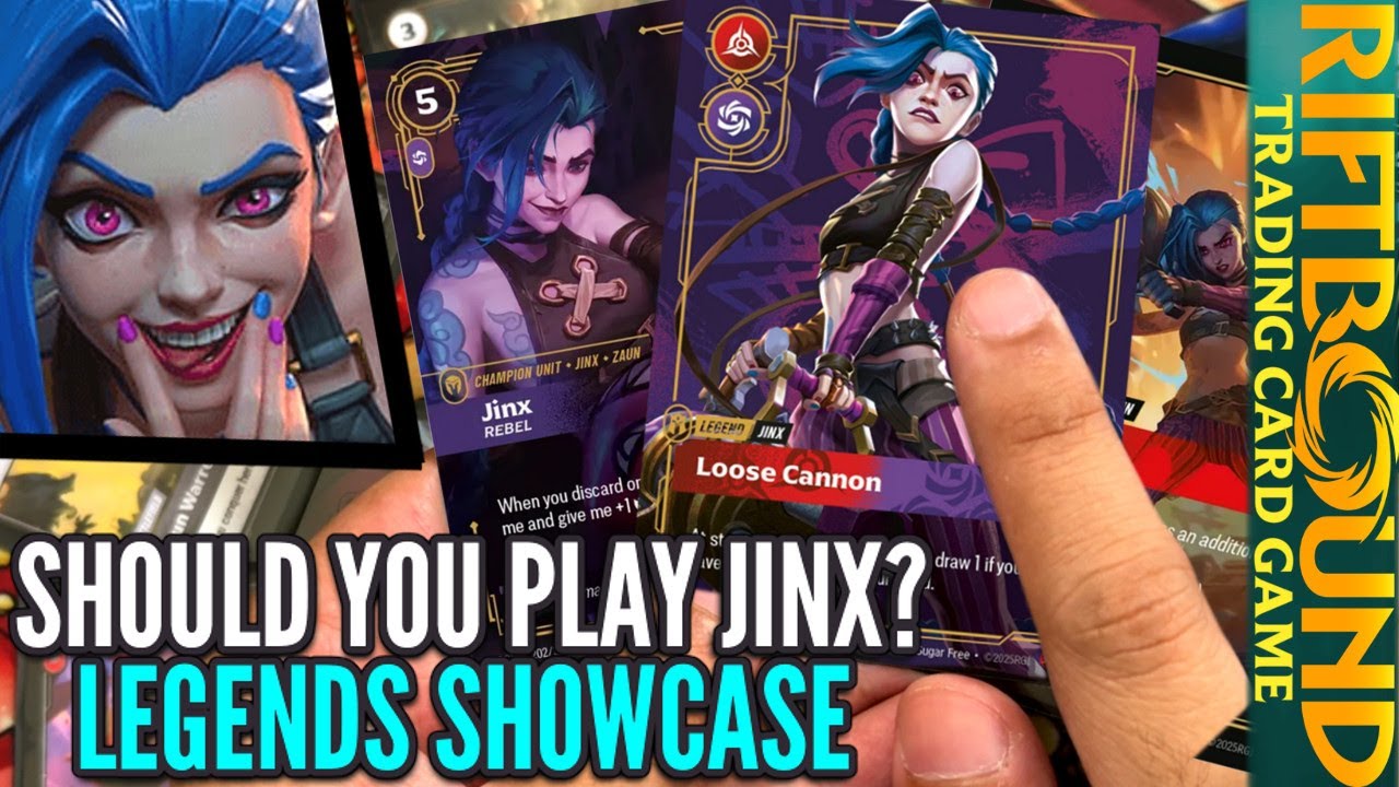 Riftbound TCG – Jinx Legend Showcase | Discard Aggro Playstyle