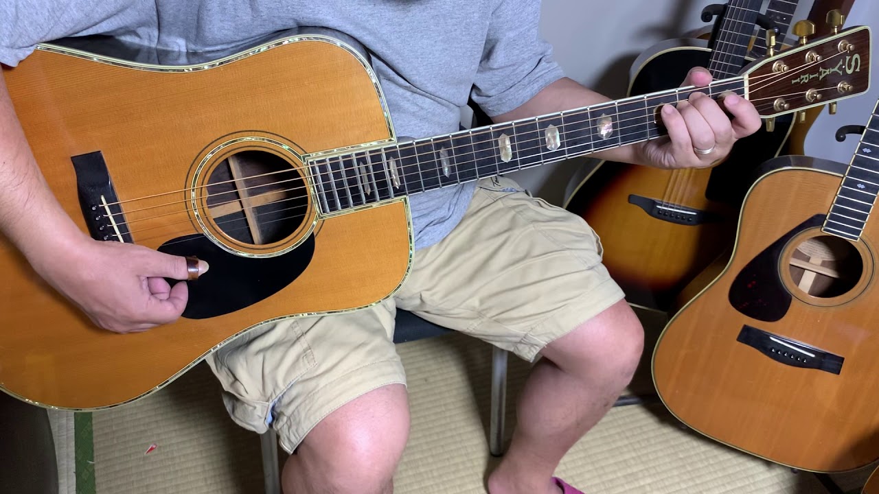 S-YAIRI YD-308 1981年ALLハカランダ最高峰単板モデル 試奏 - YouTube