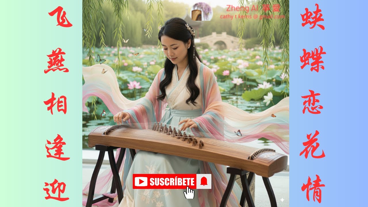 古箏蝶戀花|考級二| 音樂x 愛情x 心靈成長| Butterfly Lingers Over