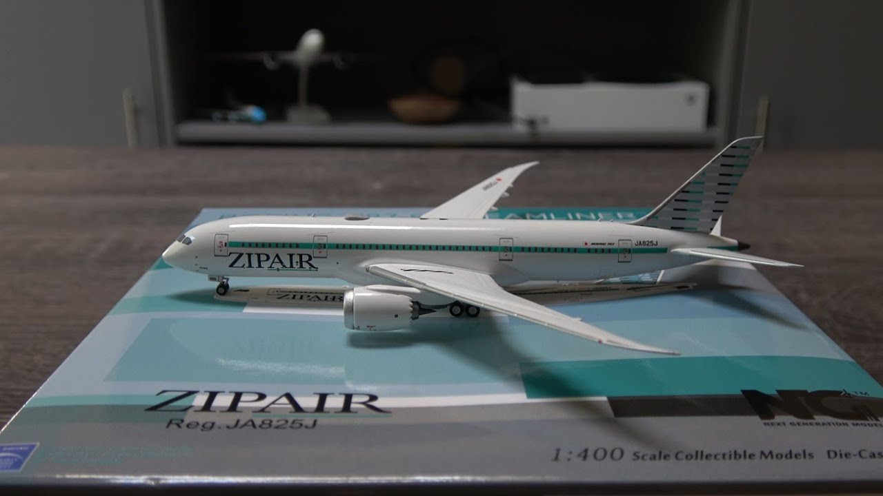 NG Models ZIPAIR Boeing 787-8 Model Unboxing & Review - YouTube