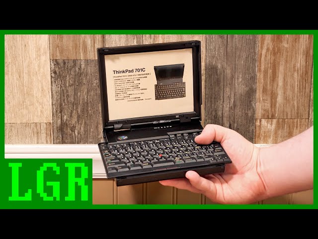 Building a Mini IBM ThinkPad 701C Model Kit - YouTube
