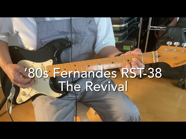 80s Fernandes RST-38 The Revival - YouTube