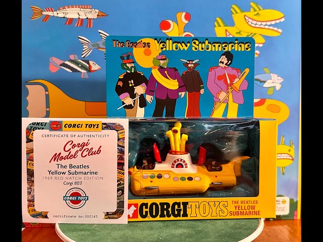 932 Brand, #new #Beatles, #yellow,# submarine #corgi toy