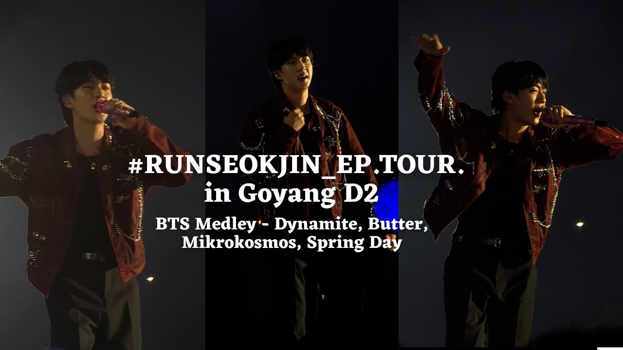 250629 Dynamite, Butter, Mikrokosmos, Spring Day — BTS Jin