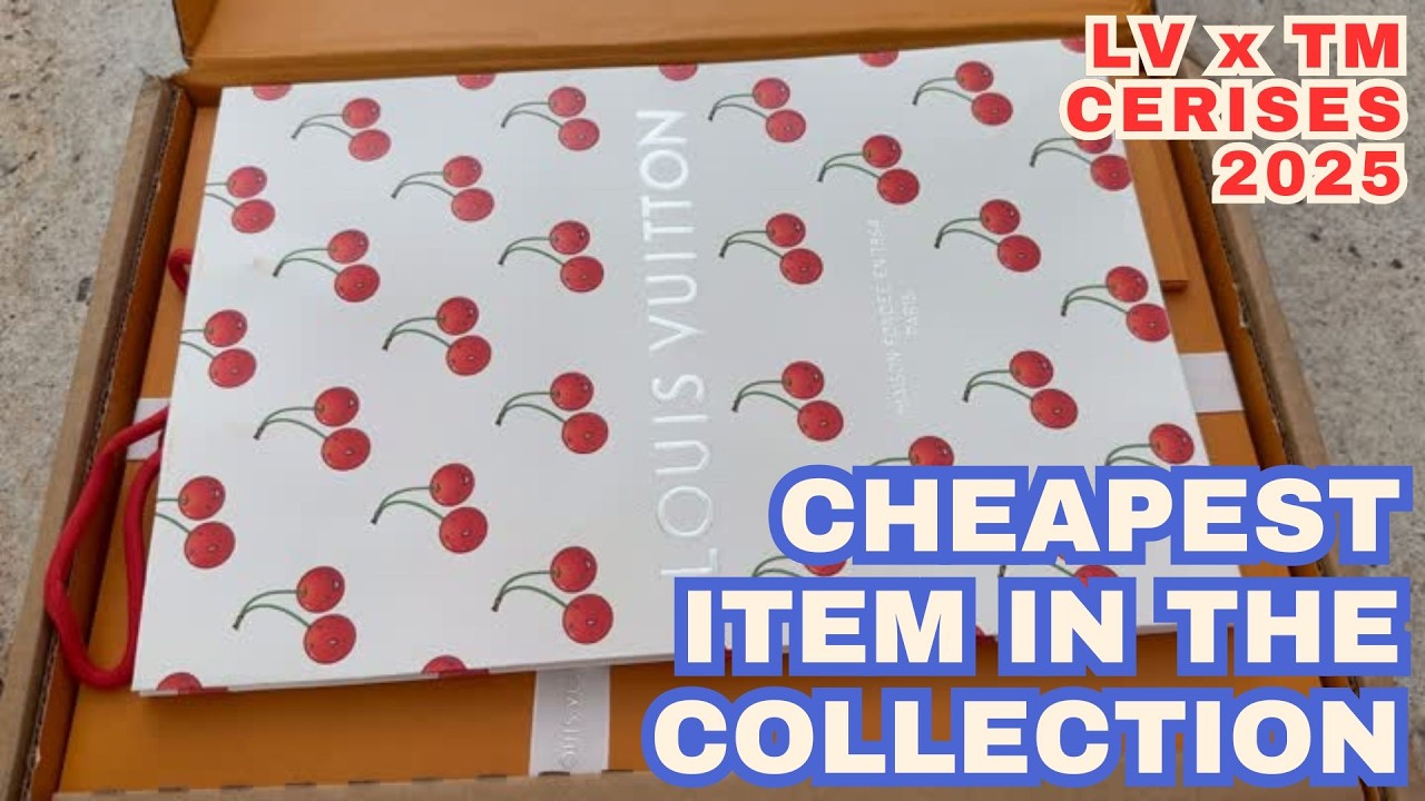 🍒 Unboxing the Cheapest Item in the LV x Murakami Cerises