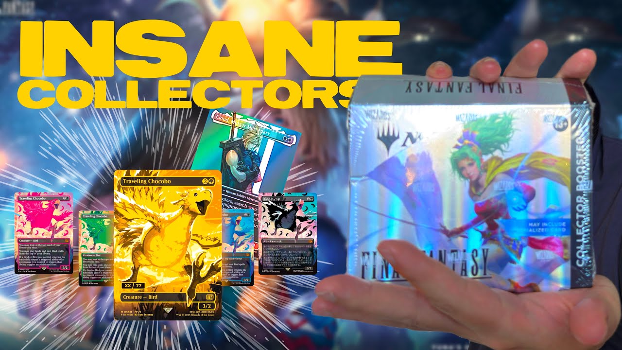 MTG x Final Fantasy Collector Box UNBOXING – Mythics, Foils