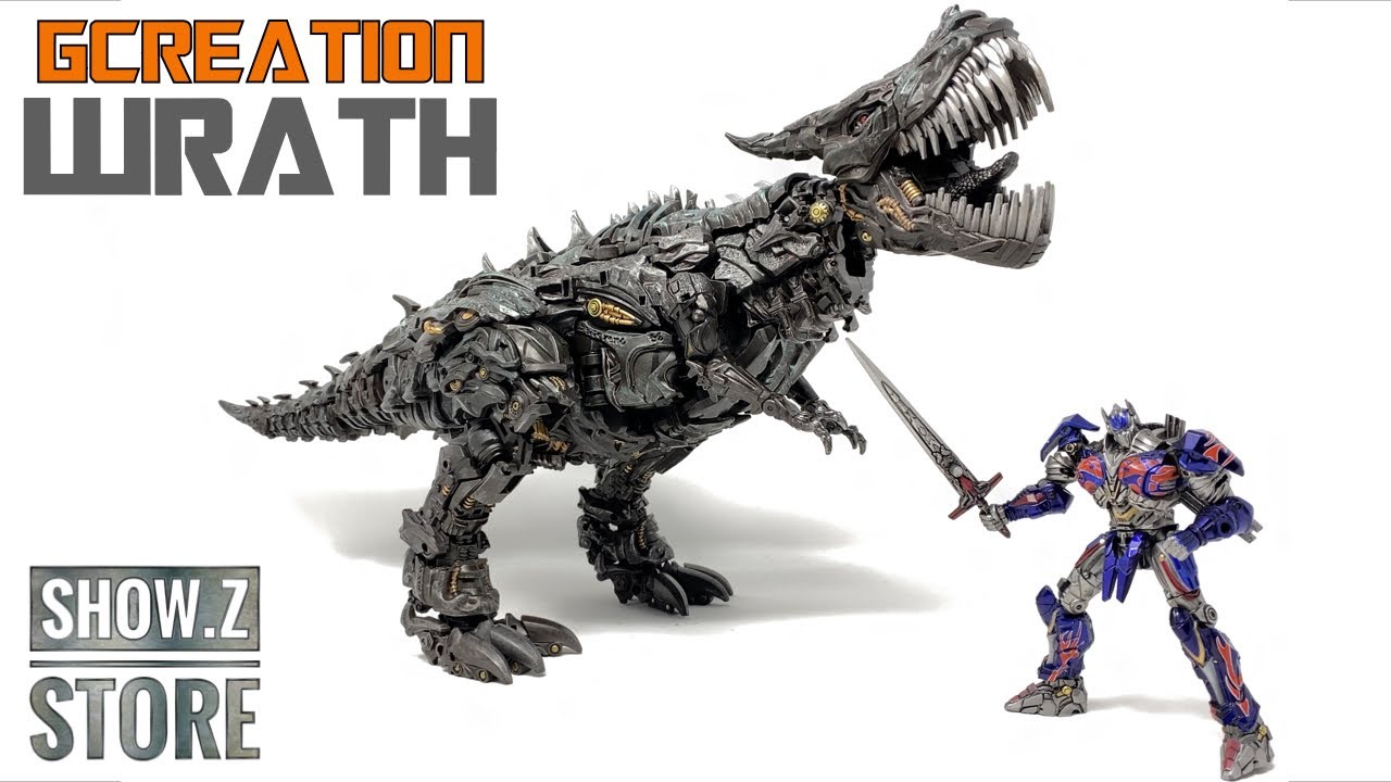 GCreation WRATH Movie Series AOE Grimlock Review - YouTube