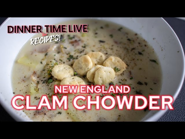 Clam Chowder | Dinner Time Live Recipes - YouTube
