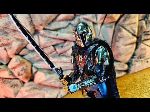 Mafex No 256 Star Wars: The Mandalorian (Chrome Version) - YouTube