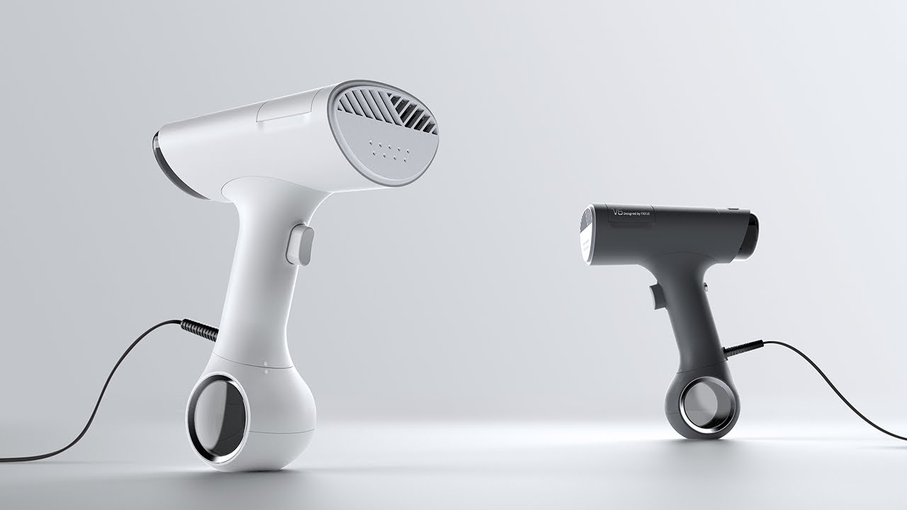 新発想！ピタッと吸いつく吸着式衣類スチーマー「Morus V6」 - YouTube