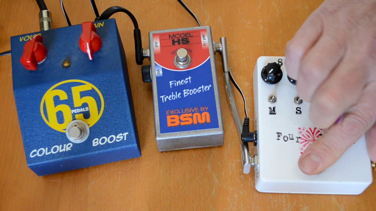 Treble Boosters - 65 Pedals, BSM, Soul Sonic, Axe-FX III. - YouTube