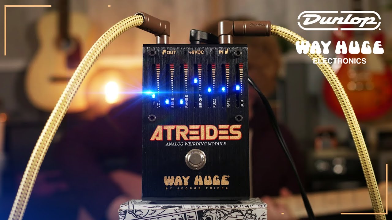 FIRST LOOK | NEW Way Huge Atreides Analog Weirding Pedal - YouTube