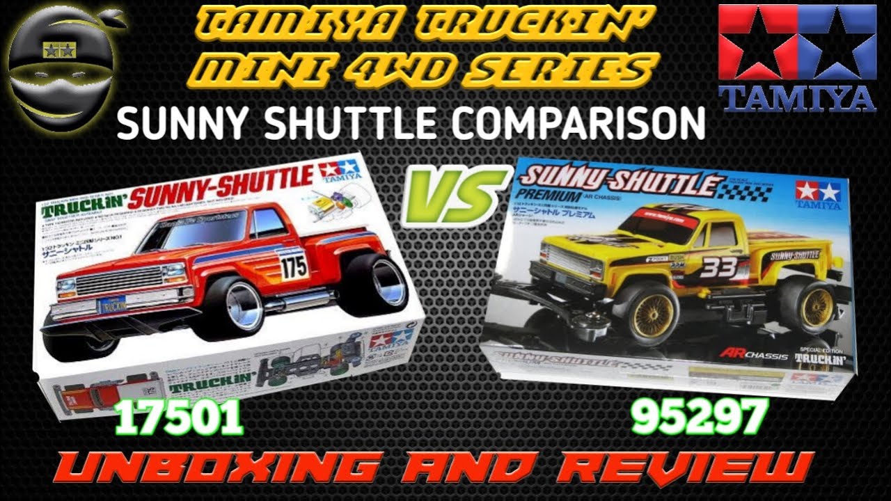 TAMIYA 17501 Mini 4WD Racing Car 1/32 Truckin Sunny-Shuttle