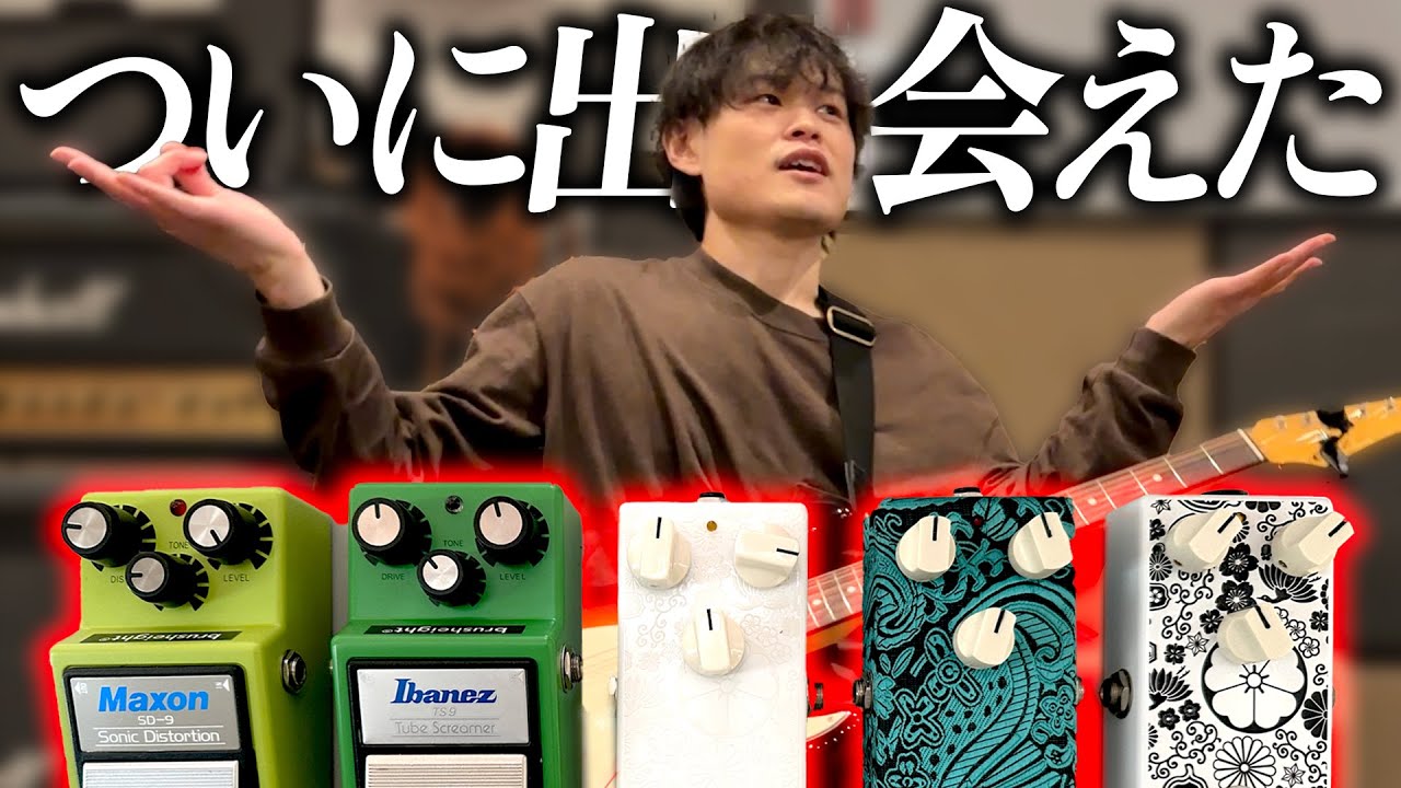 今までで一番の歪みエフェクターに出会いました【Brush Eight】 - YouTube