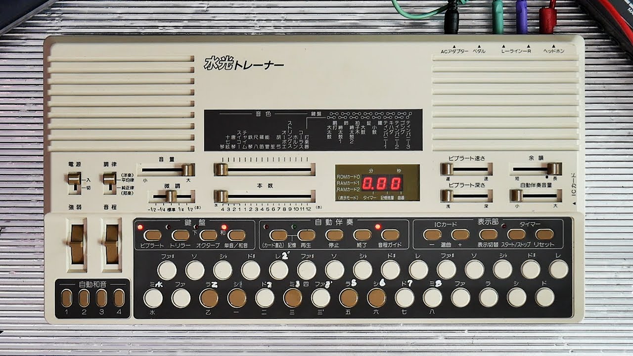 Suzuki TES 370 Japanese Synthesizer | How Does it Sound? - YouTube