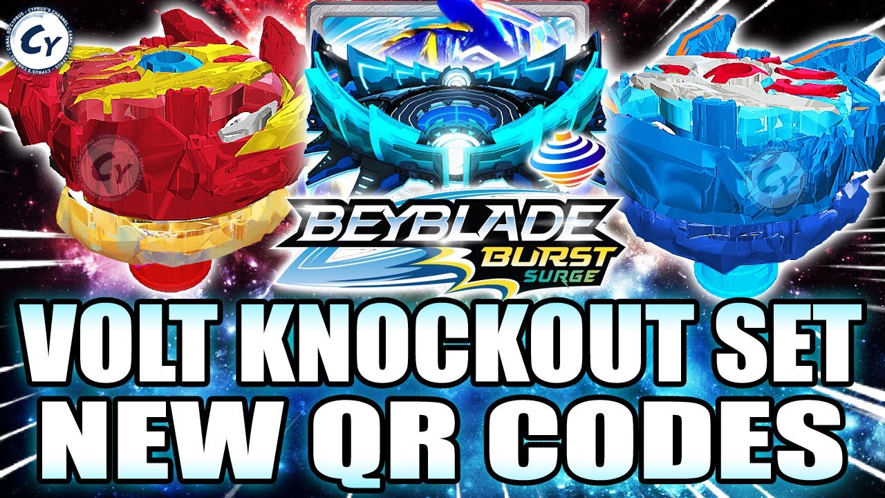 ALL QR CODES VOLT KNOCKOUT BEYSTADIUM SUPER HYPERION H6 KOLOSSAL