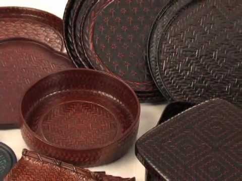 藍胎漆器〜らんたいしっき〜（久留米市） - YouTube