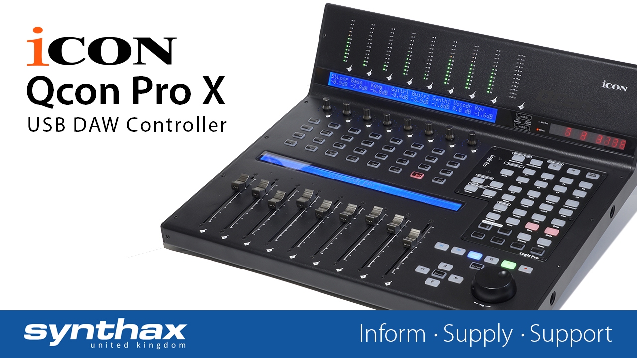 Icon Qcon Pro X Overview - YouTube