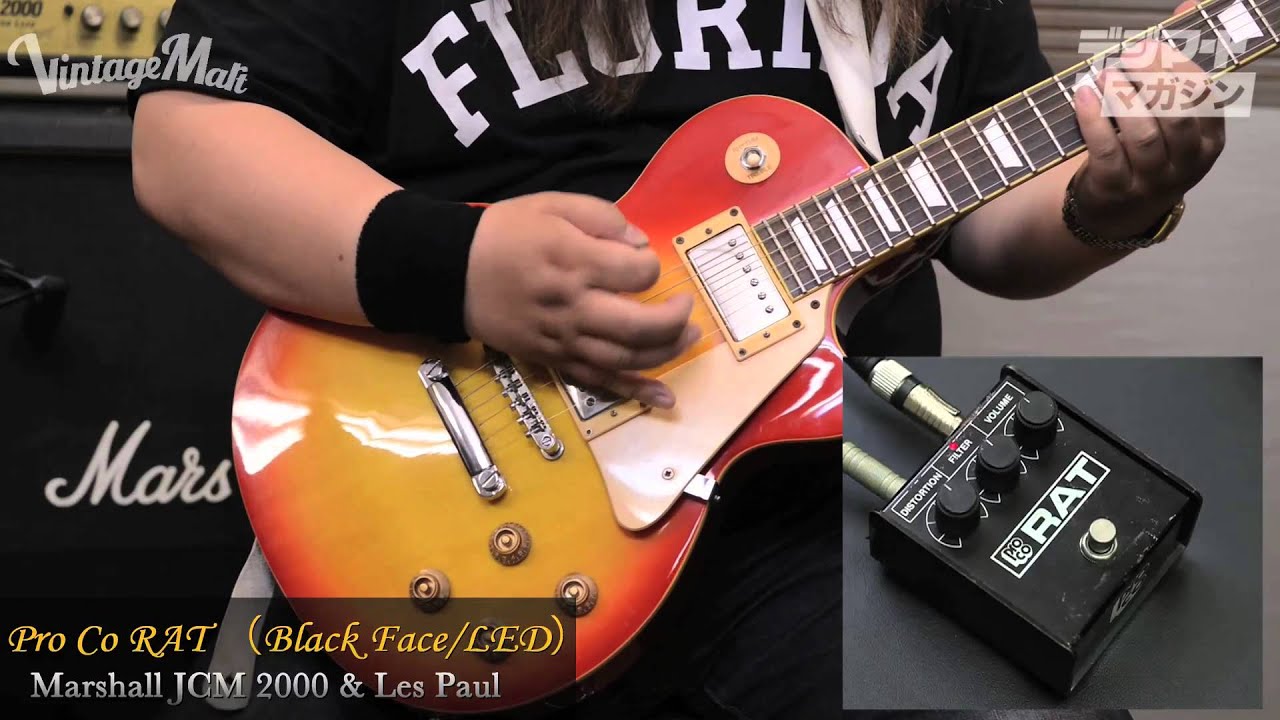 Pro Co RAT〜独特のディストーション・サウンドで熱烈なフォロワーを